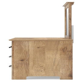 Makidern King Panel Bed, Dresser, Mirror and 2 Nightstands (PCB1170-SI) - Image 7