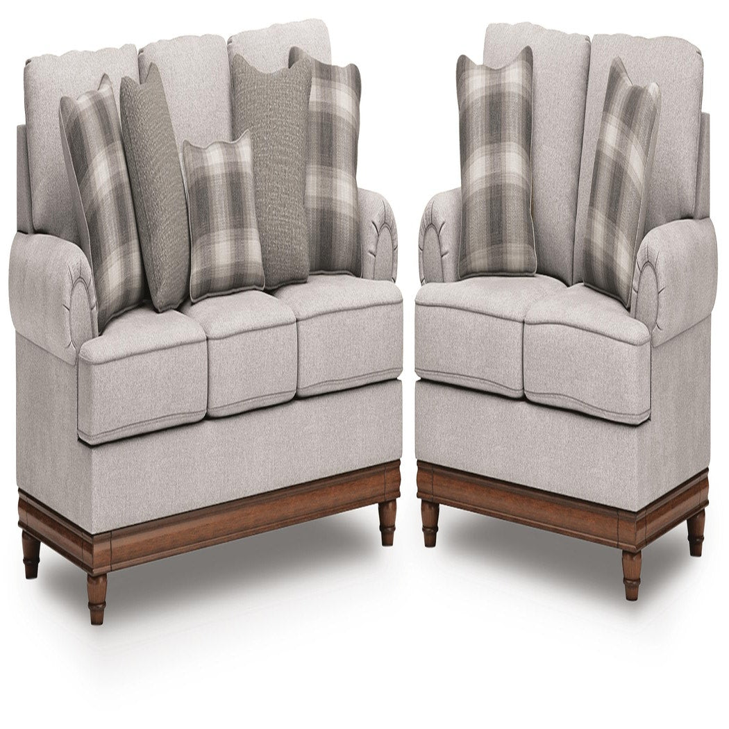 Clearbrooke Sofa and Loveseat (PC56803-SI)