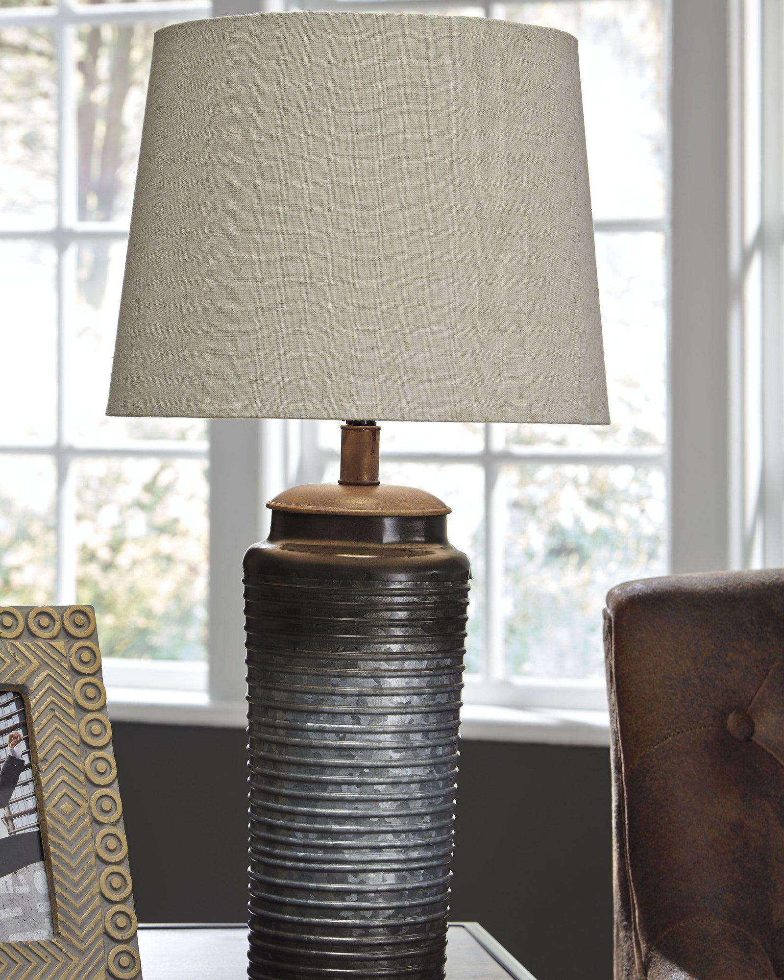 Norbert Table Lamp (Set of 2) (L204064-SI) - Image 2