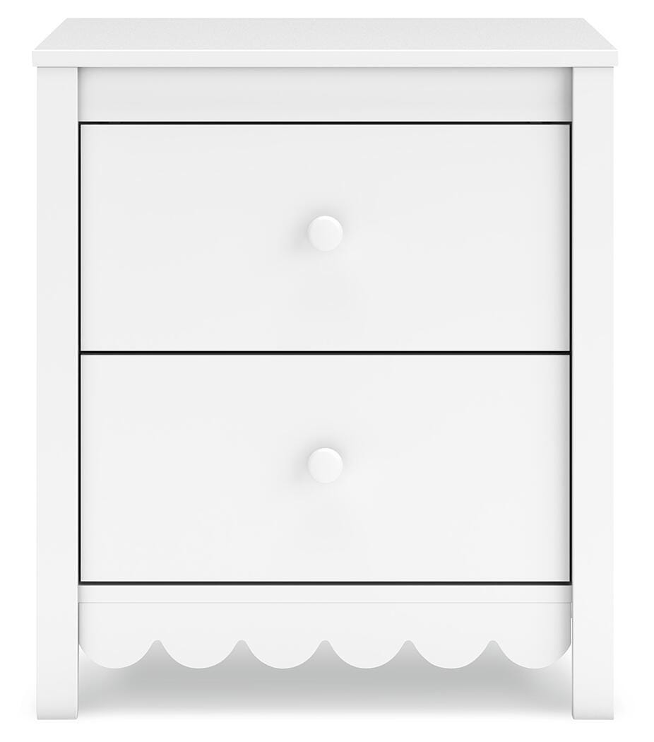 Hallityn Nightstand (Youth) - White (EB1810-SI)