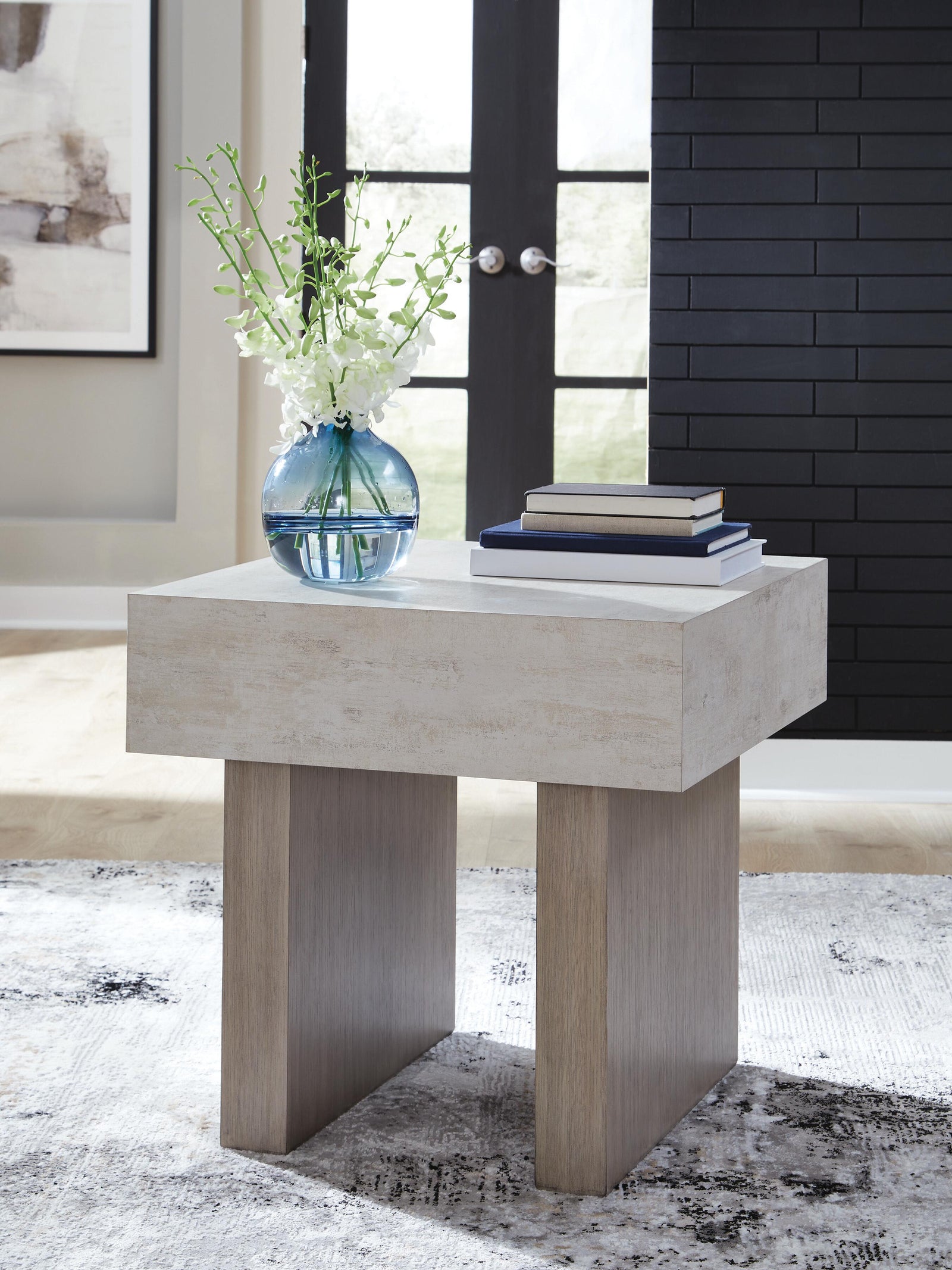 Jorlaina End Table - Light Grayish Brown (T622-SI) - Image 2
