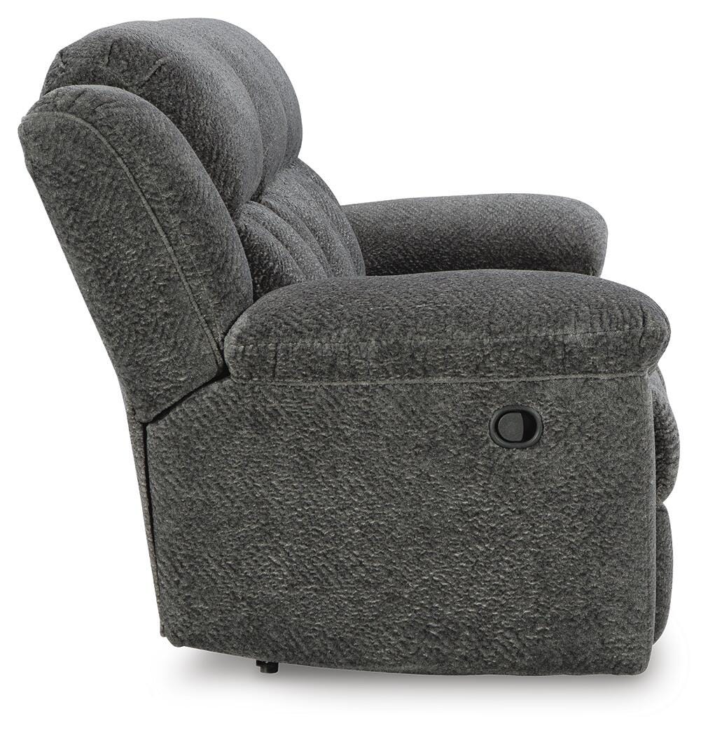 Frohn Reclining Loveseat with Console (37406-SI) - Image 10