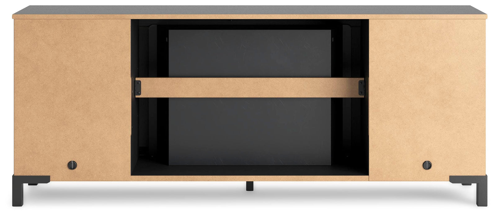 Cayberry 60 TV Stand with Electric Fireplace (W2721-SI) - Image 7