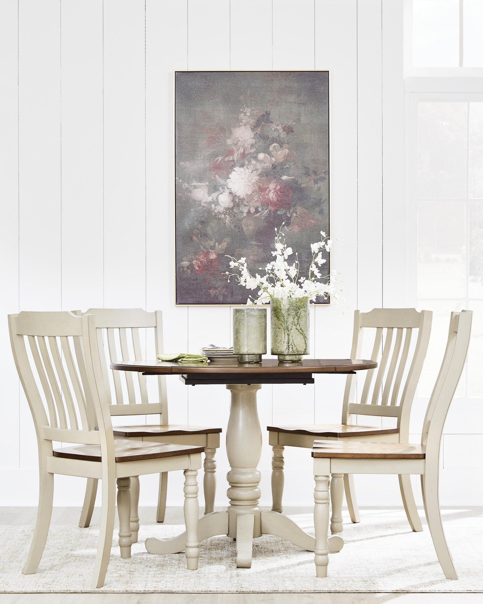 Wirloni Dining Table and 4 Chairs (PCD616-SI) - Image 4