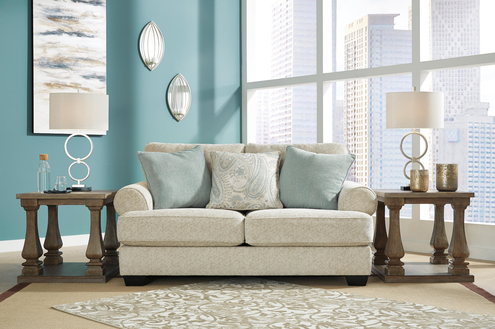 Monaghan Loveseat (96205-SI) - Image 9