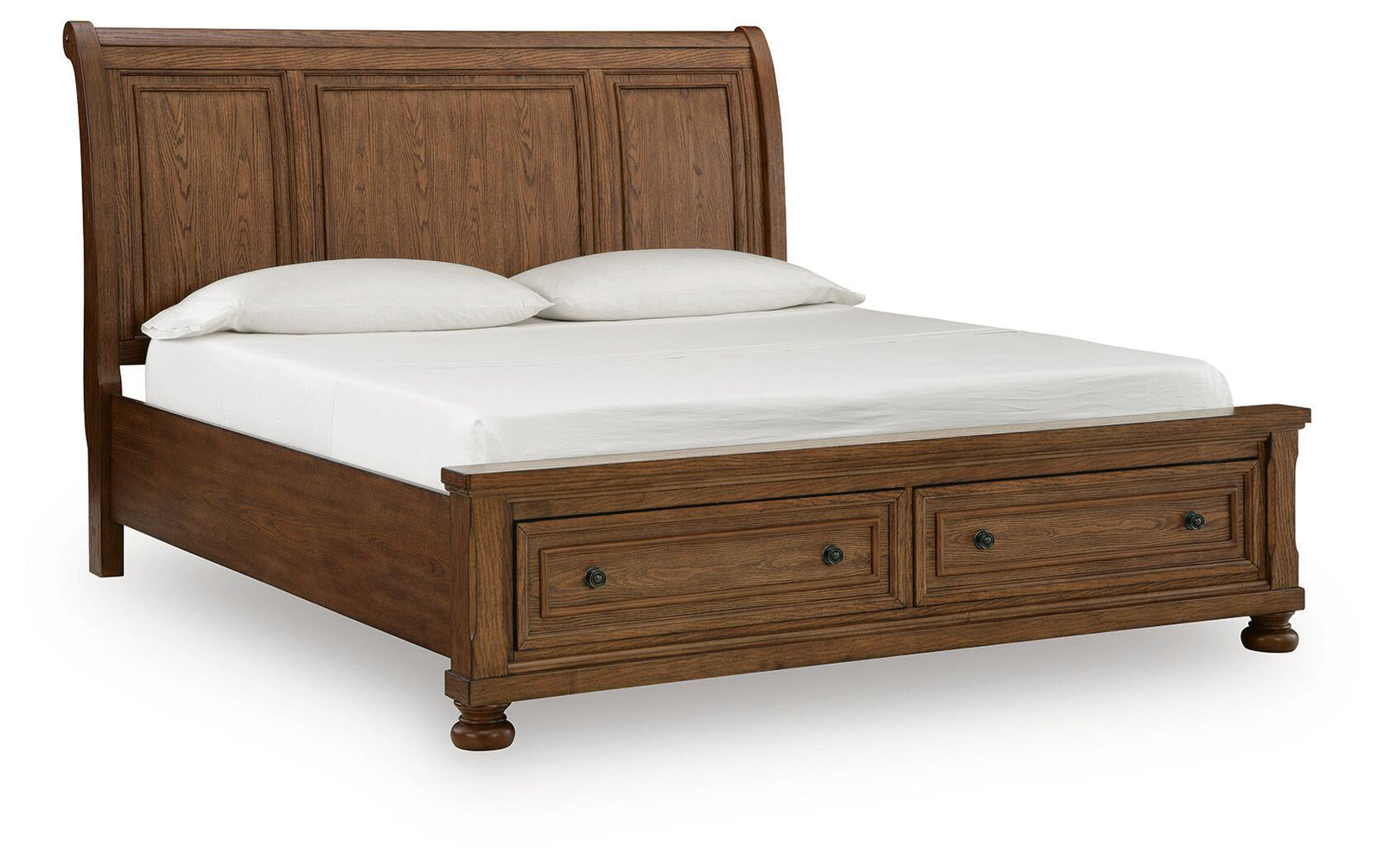 Zackaryn King Sleigh Storage Bed (PCB807-SI)
