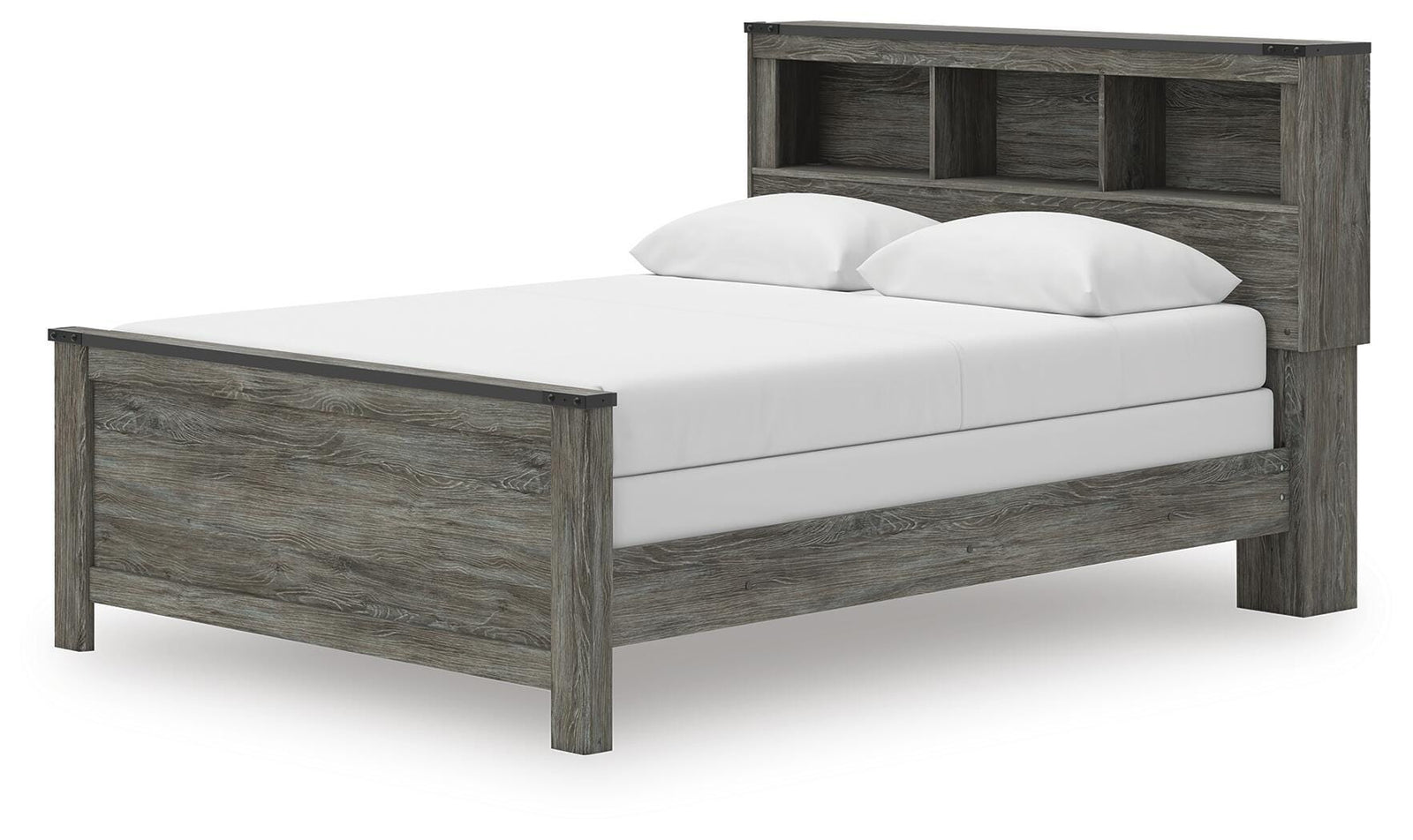 Frandern Bookcase Bed, Dresser and Mirror (B4480-SI) - Image 15
