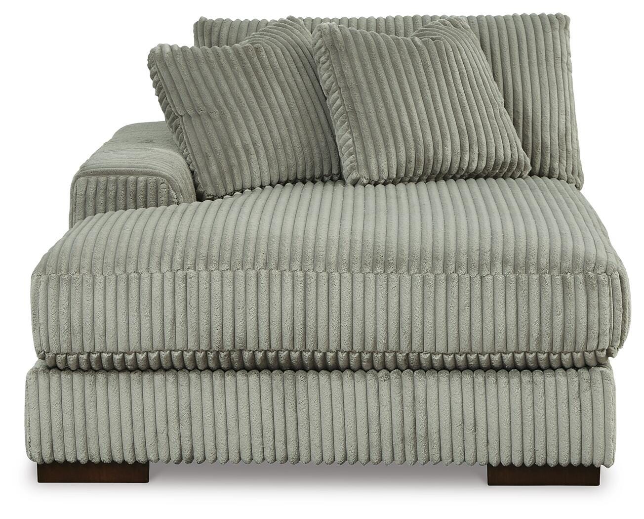 Lindyn 3-Piece Sectional with Ottoman (21105-SI) - Image 5