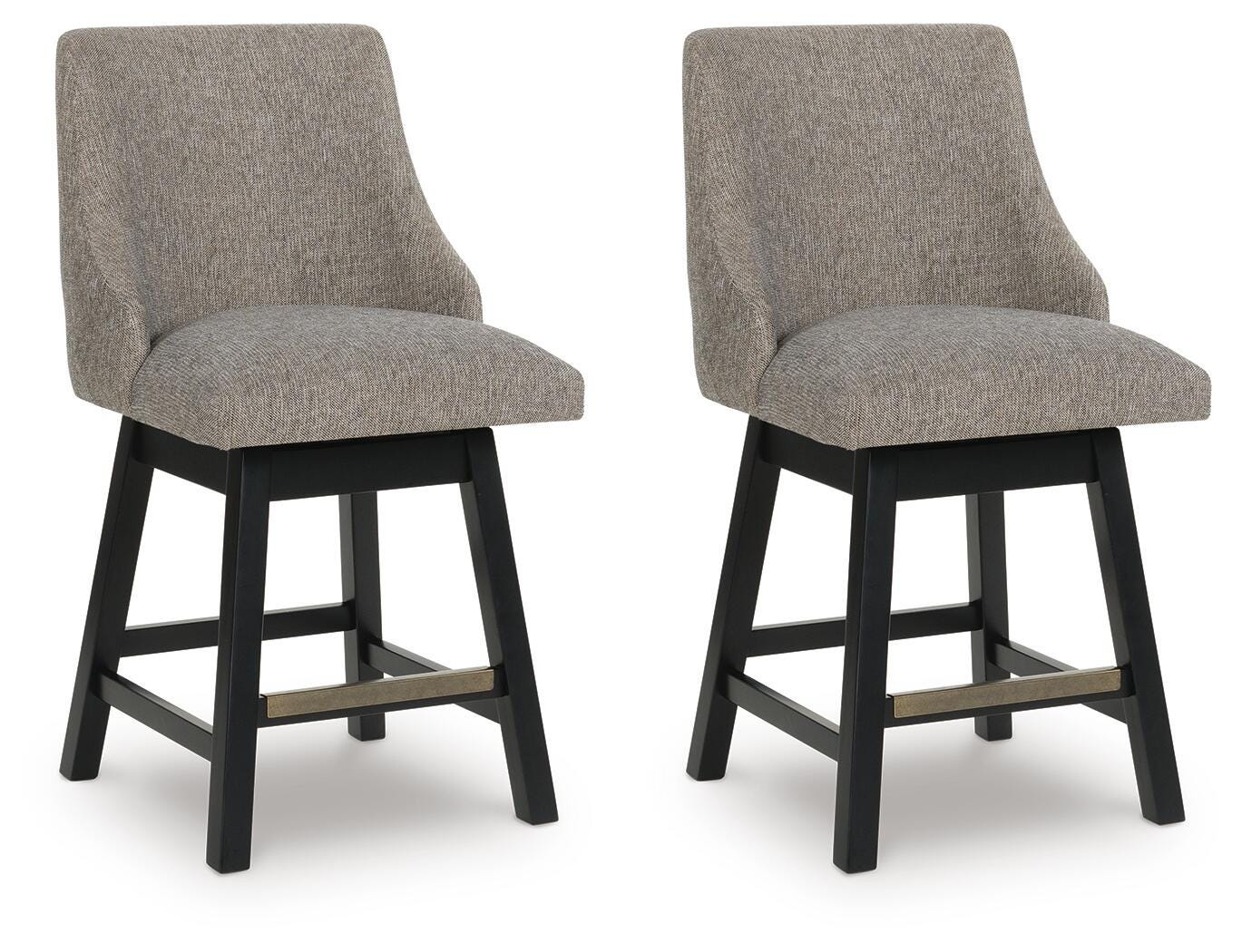 Neymorton Counter Height Barstool (Set of 2) (D618-SI)