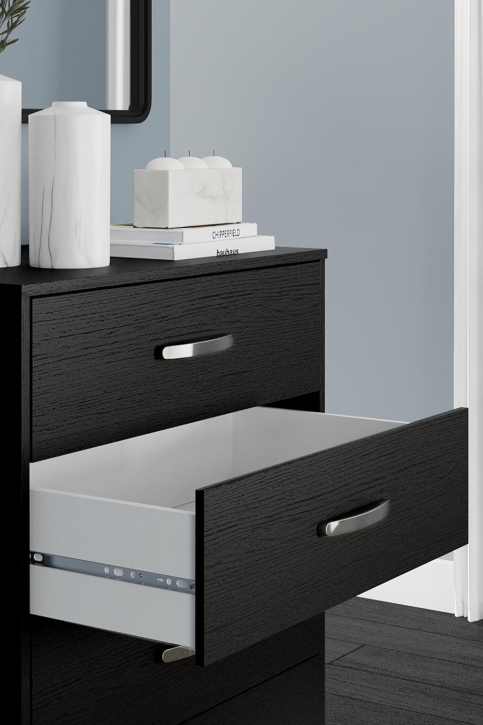 Finch Chest of Drawers - Black (EB3392-SI) - Image 11