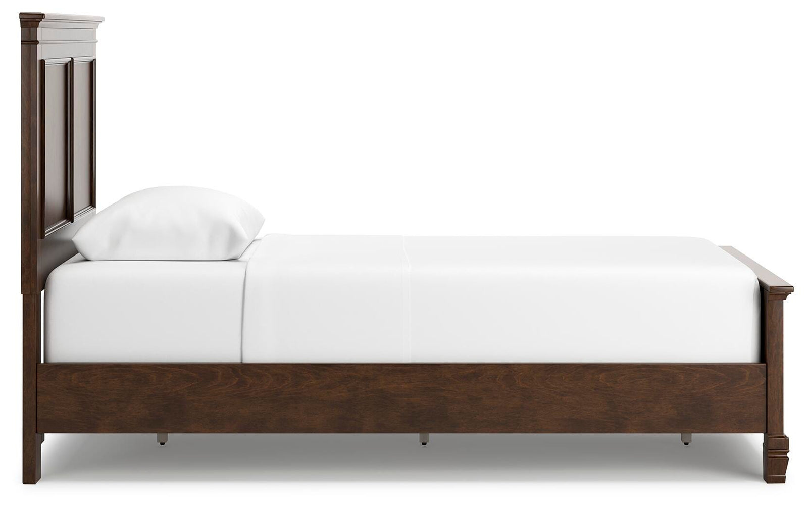 Danabrin Panel Bed, Dresser and Mirror - Brown (B685-SI) - Image 9