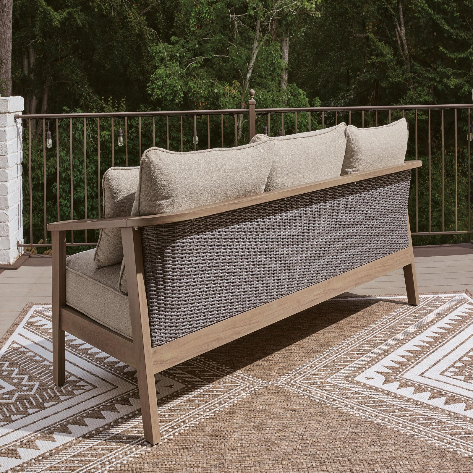Harmony Headlands Outdoor Sofa with Cushion (PCP428-SI) - Image 17