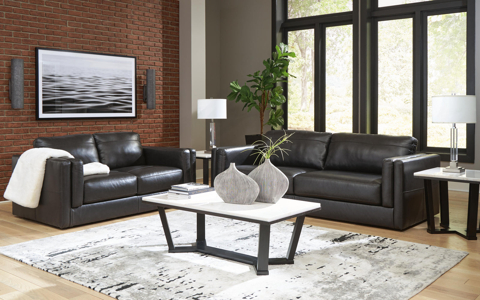 Amiata Sofa and Loveseat (57405-SI) - Image 3