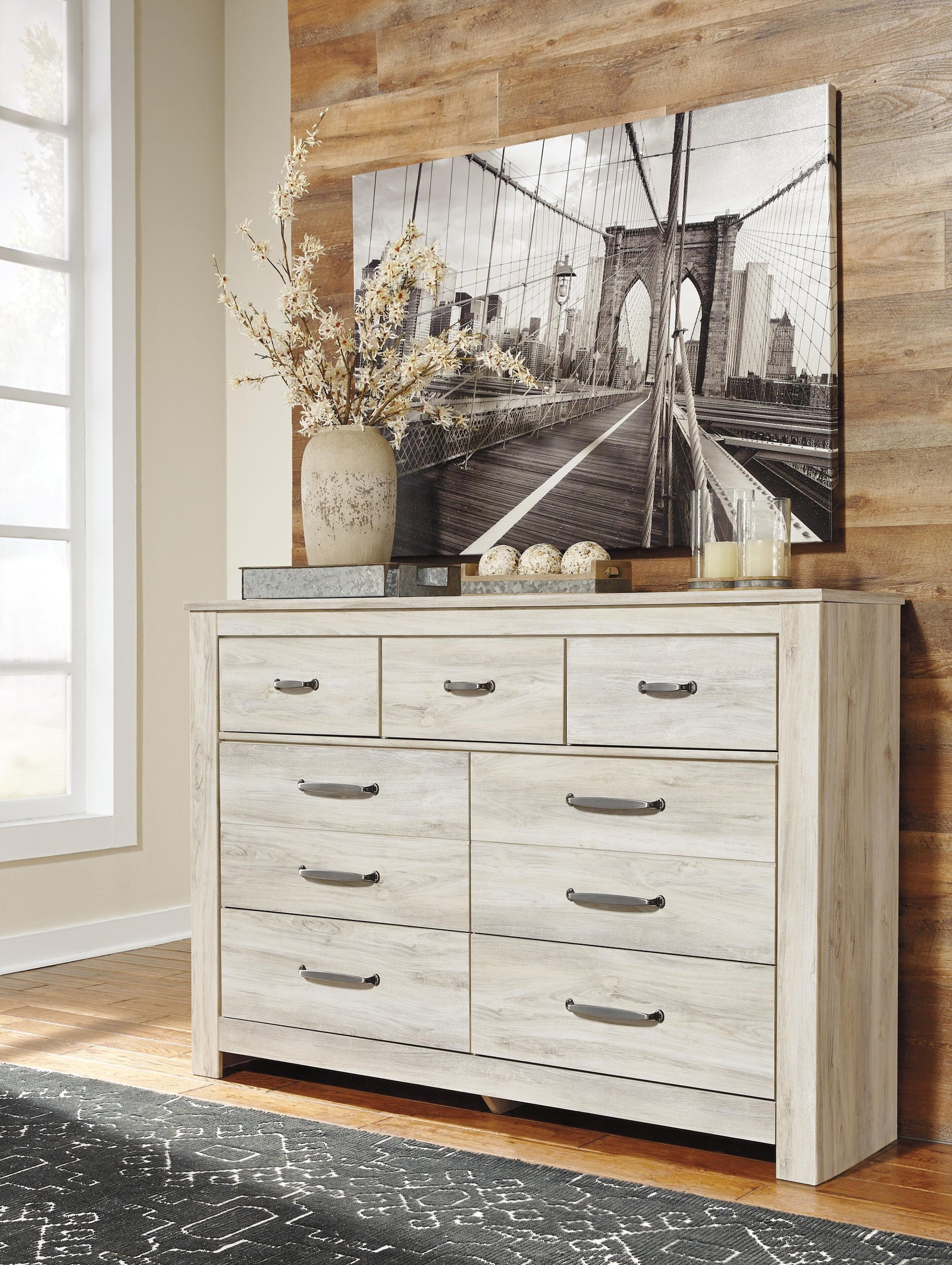 Bellaby Panel Storage Bed, Dresser and Nightstand (B331-SI) - Image 5