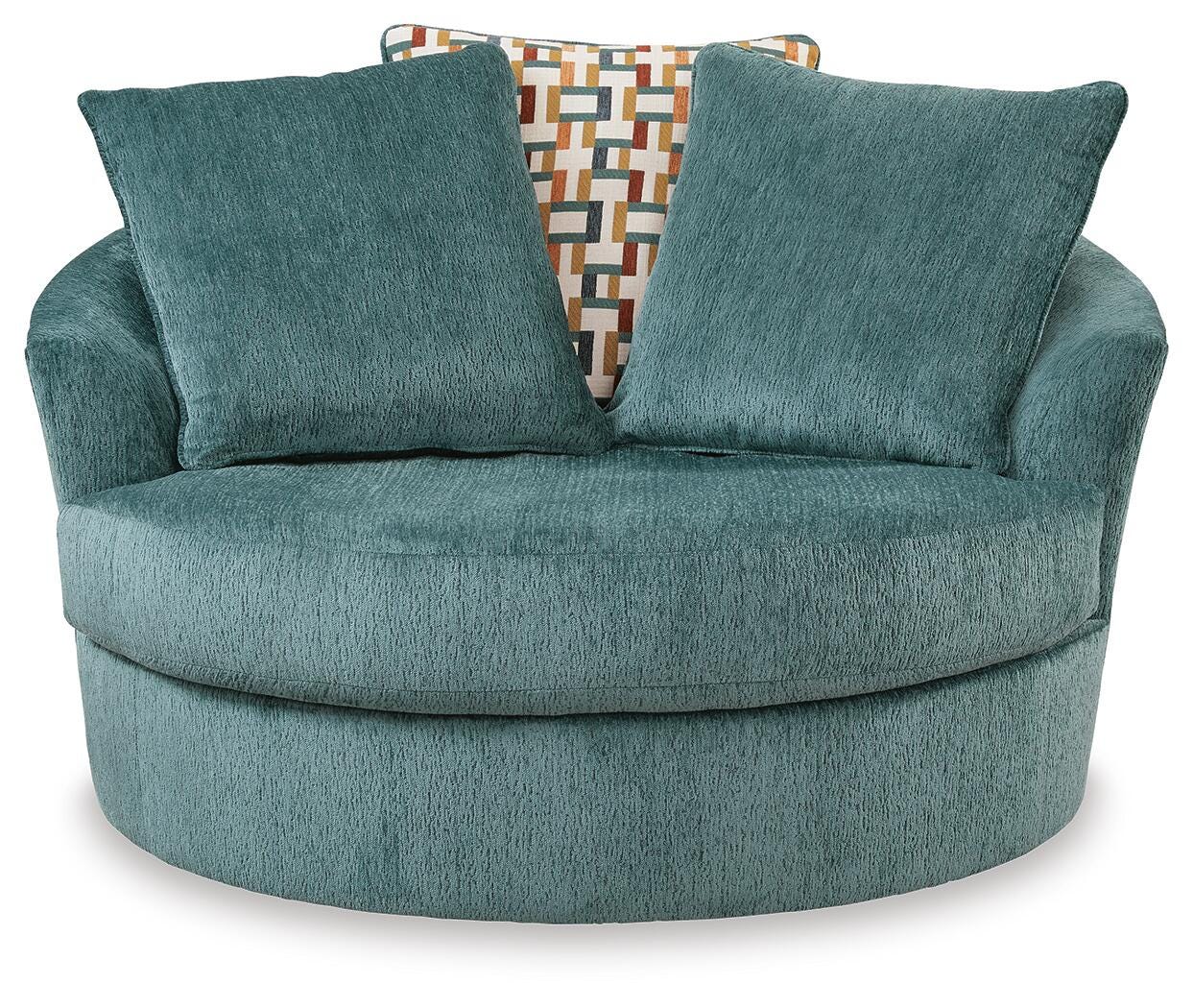 Laylabrook Oversized Swivel Accent Chair (92206-SI) - Image 2
