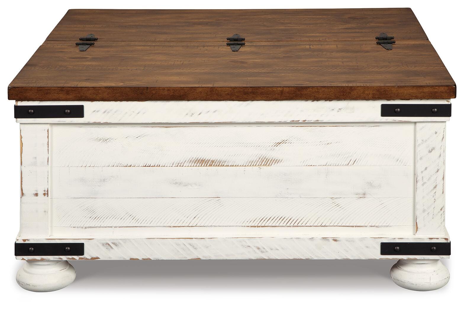 Wystfield Coffee Table and 2 End Tables - White/Brown (T459-SI) - Image 12