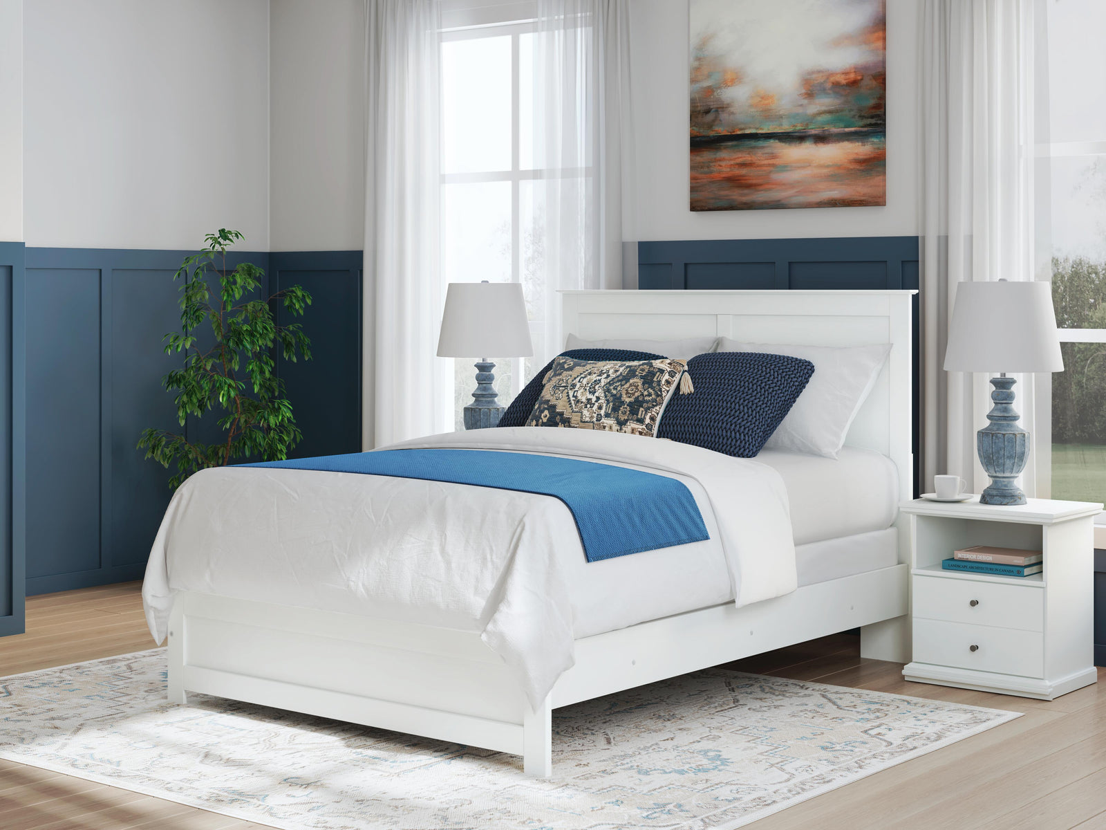 Bostwick Shoals Panel Bed, Dresser and Mirror (B139-SI) - Image 16