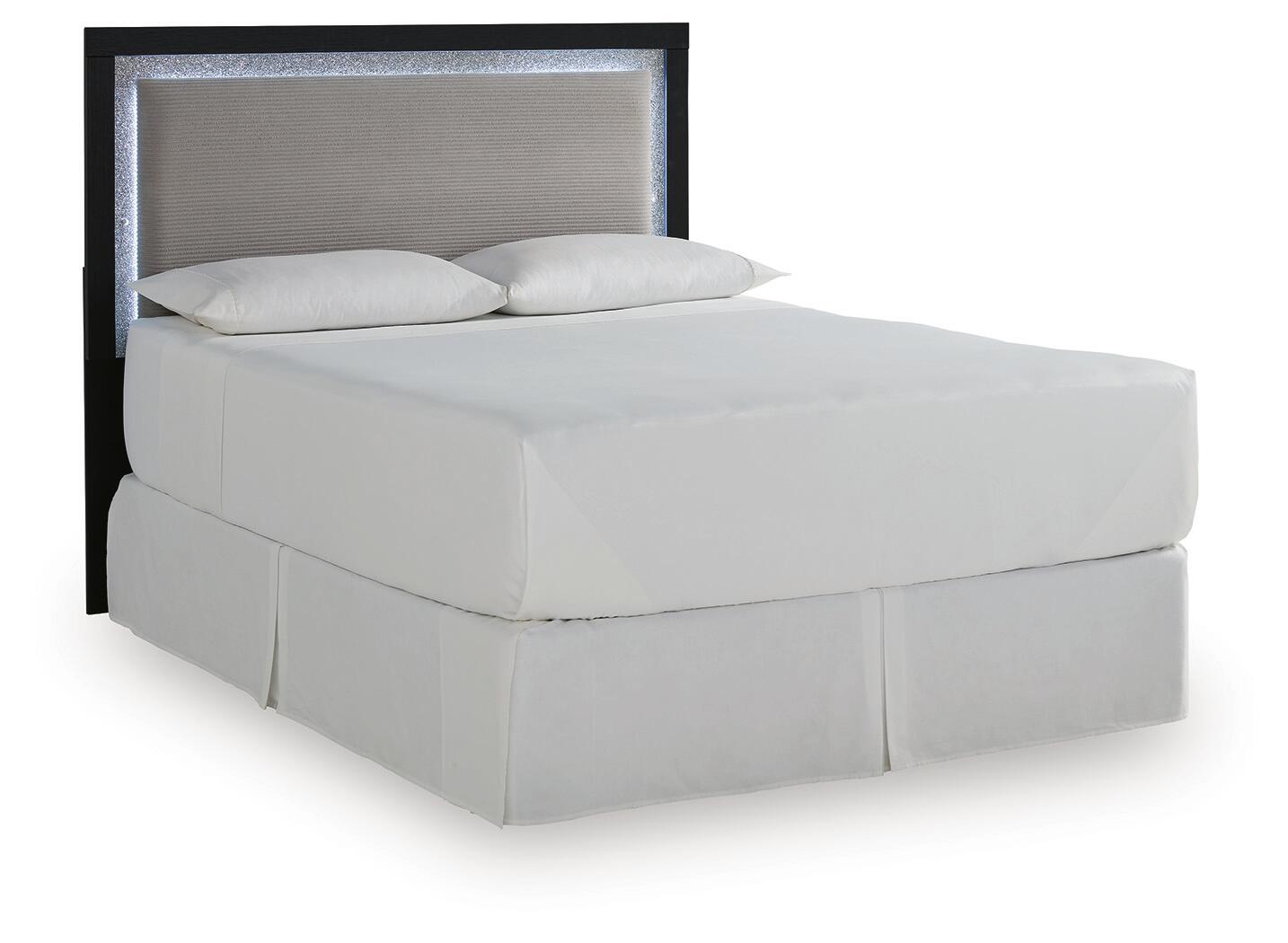 Maeling King Upholstered Panel Headboard (PCB1115-SI) - Image 3