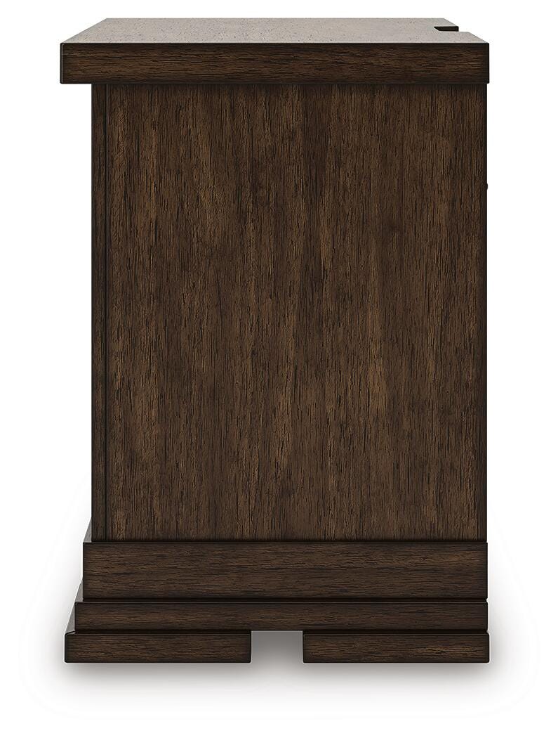Taffenbrook Nightstand - Medium Brown (B849-SI) - Image 8