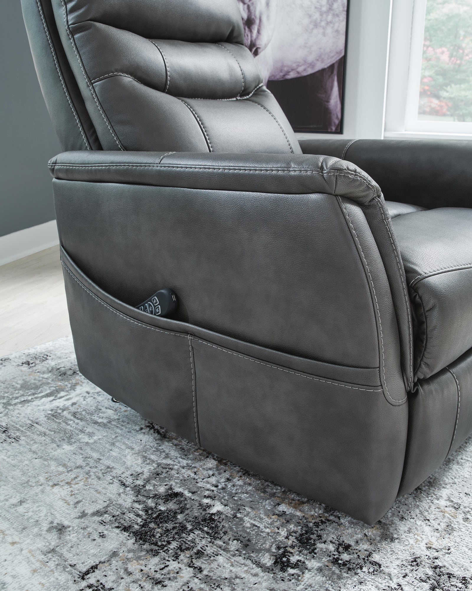 Strawbill Power Lift Recliner (63909-SI) - Image 11