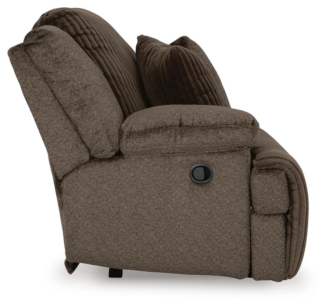 Top Tier 3-Piece Reclining Sofa Chaise Sectional (92705-SI) - Image 13