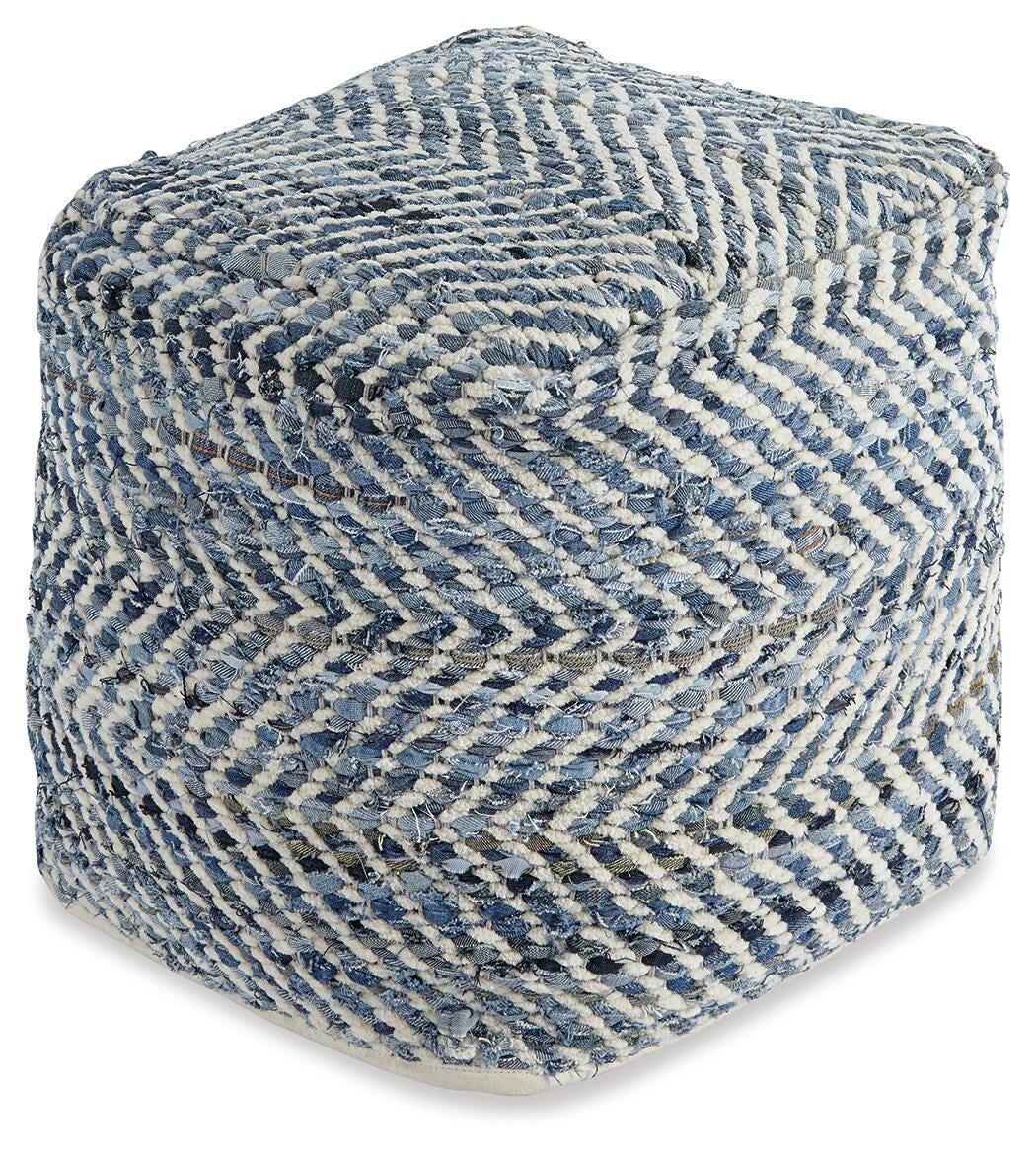 Chevron Pouf (A1000445-SI)