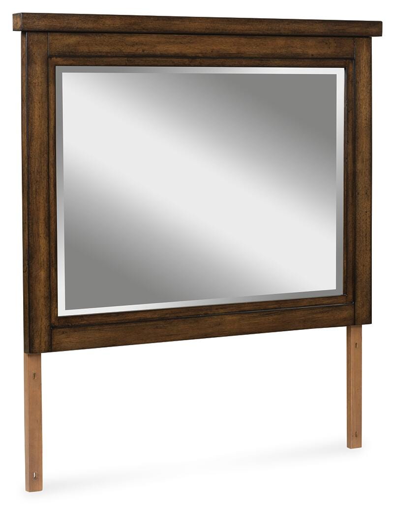 Taffenbrook Bedroom Mirror - Medium Brown (B849-SI)