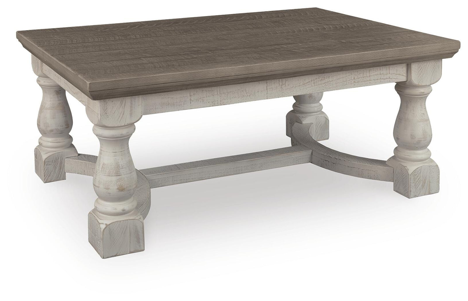 Havalance Coffee Table - Gray/White (T814-SI)