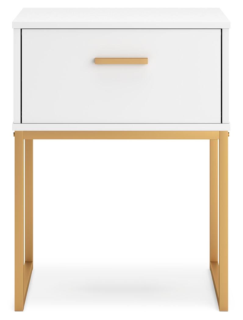 Socalle Nightstand - Two-tone (EB1867-SI)