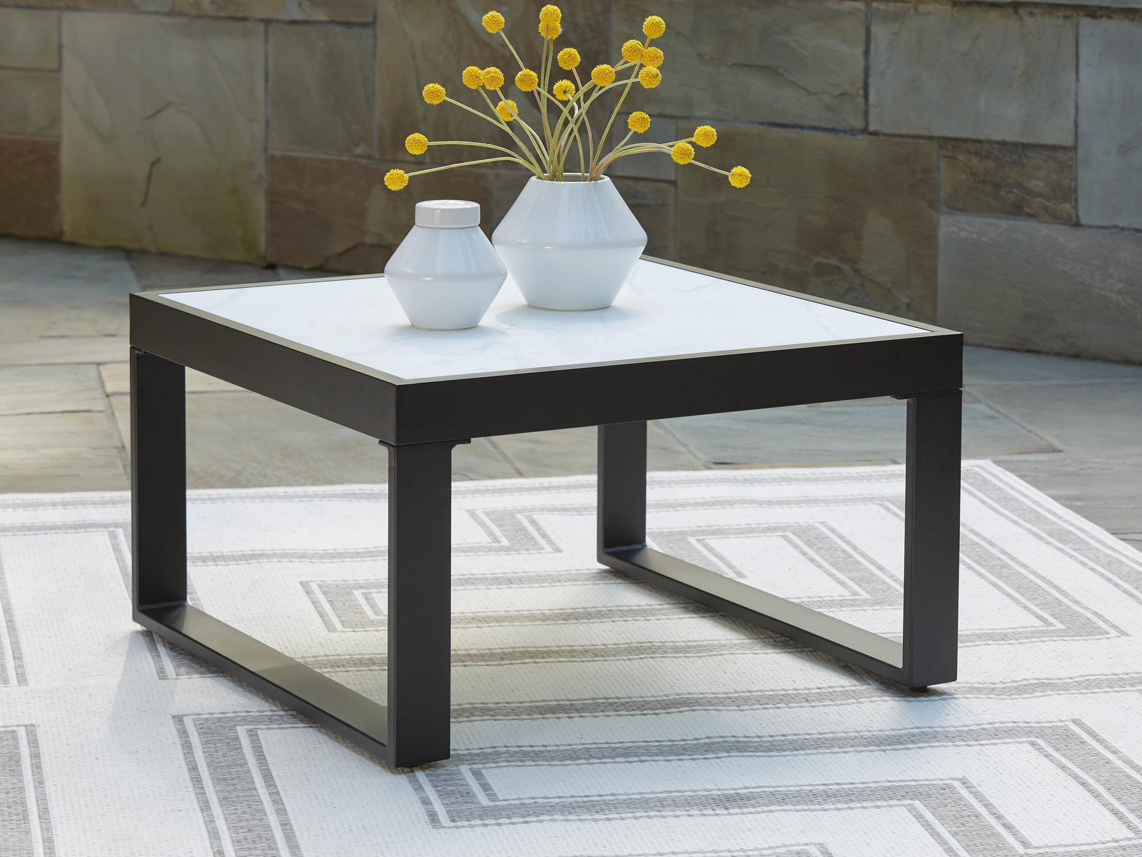 Beachloft Outdoor Corner Chair with Cushion (P490-SI) - Image 4