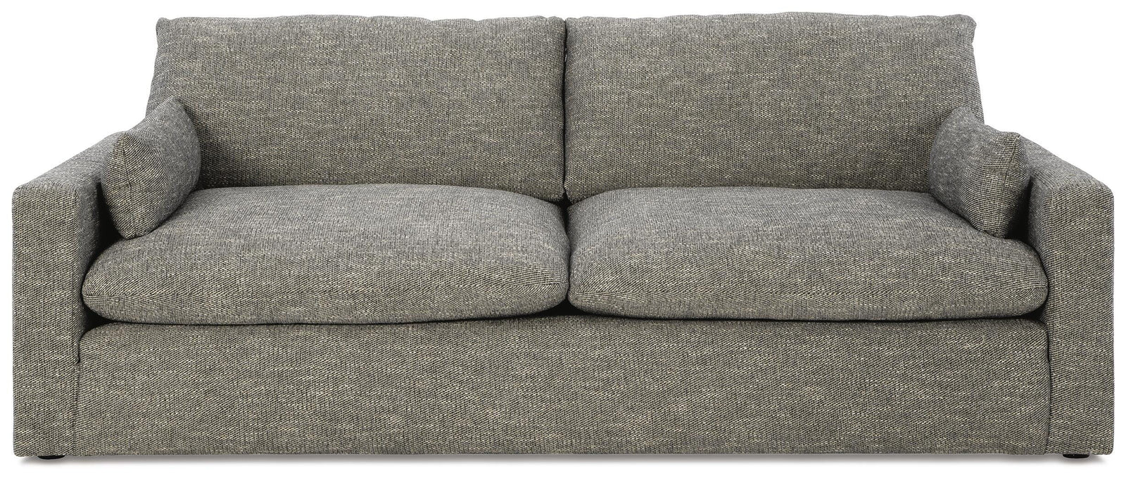 Dramatic Sofa, Loveseat, Oversized Chair and Ottoman (11702-SI) - Image 2