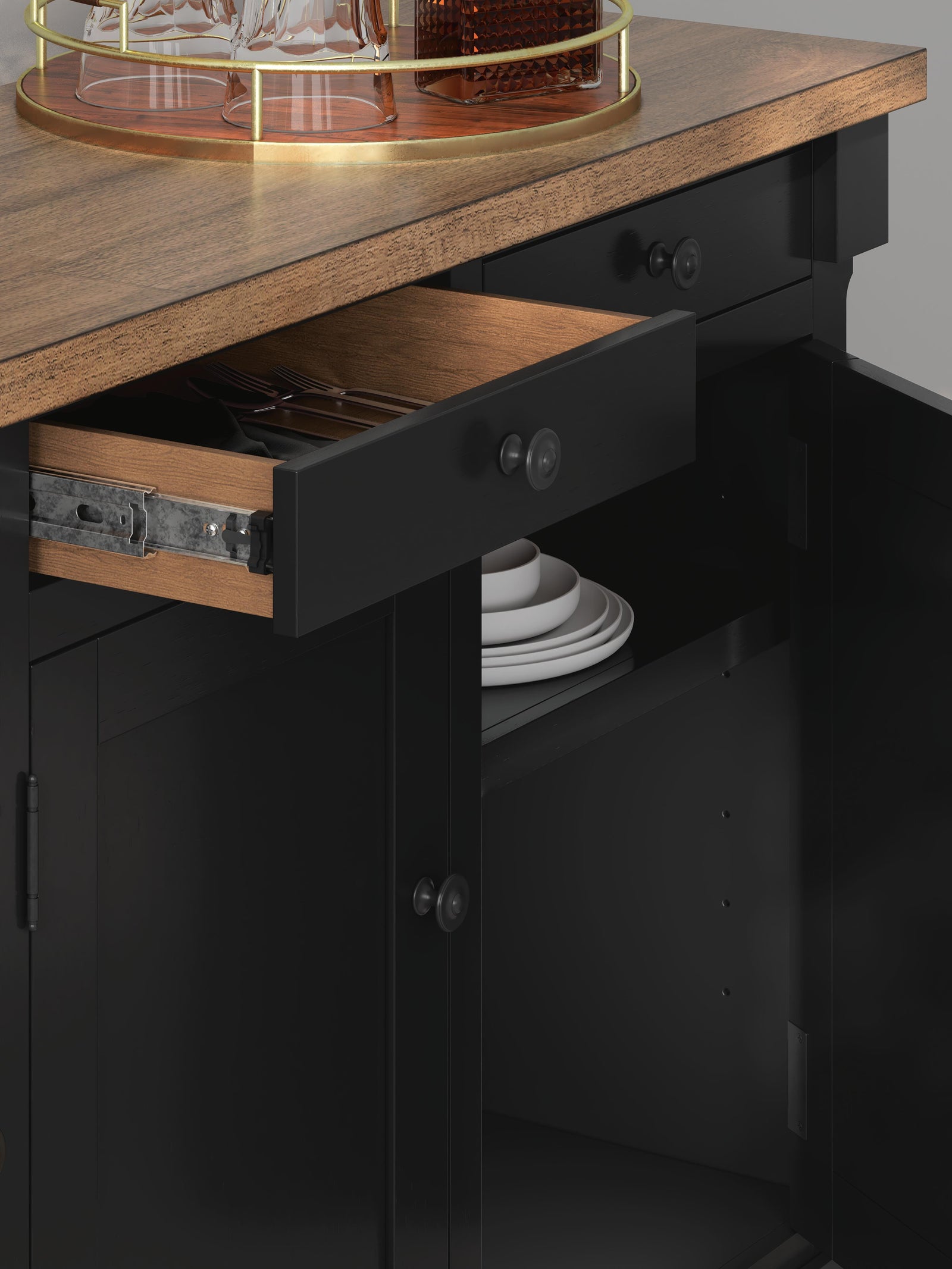 Wildenauer Dining Buffet (D634-SI) - Image 7