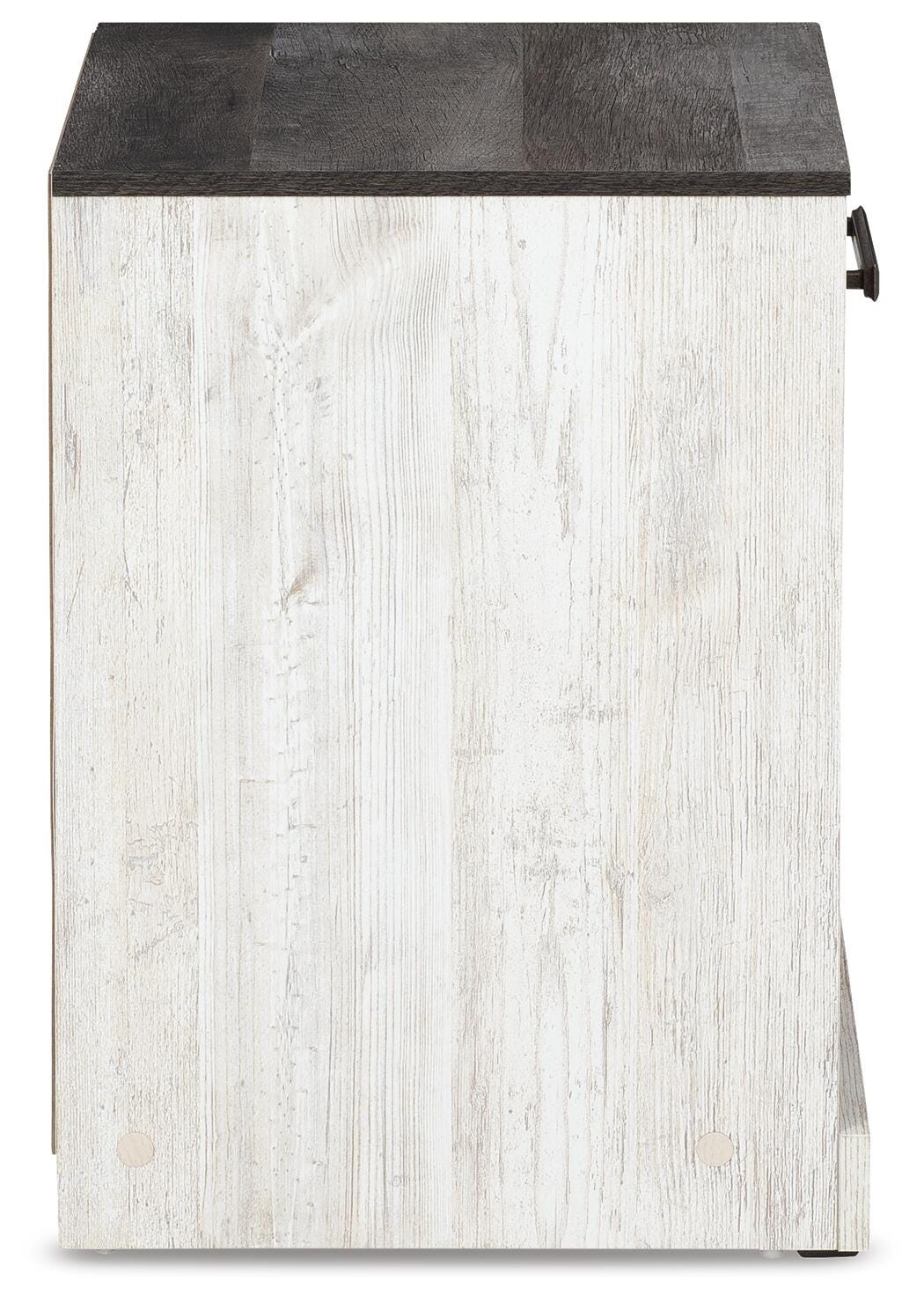 Shawburn Nightstand - Whitewash/Charcoal Gray (EB4121-SI) - Image 5