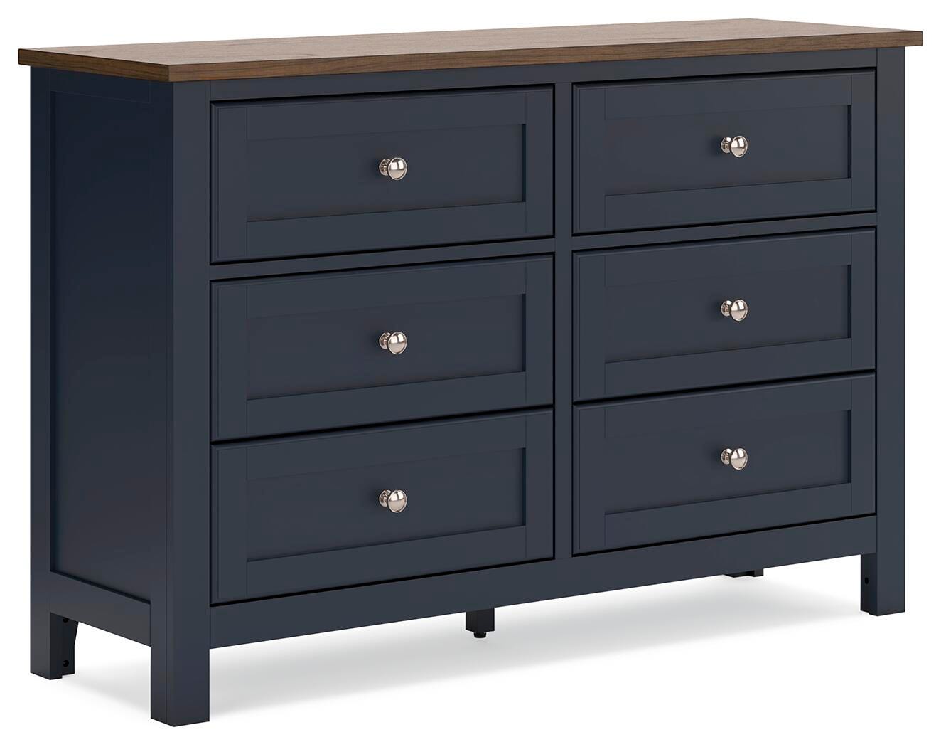 Landocken Dresser - Brown/Blue (B414-SI) - Image 2