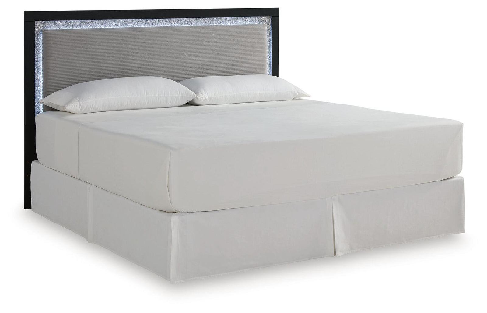 Maeling King Upholstered Panel Headboard (PCB1115-SI) - Image 5