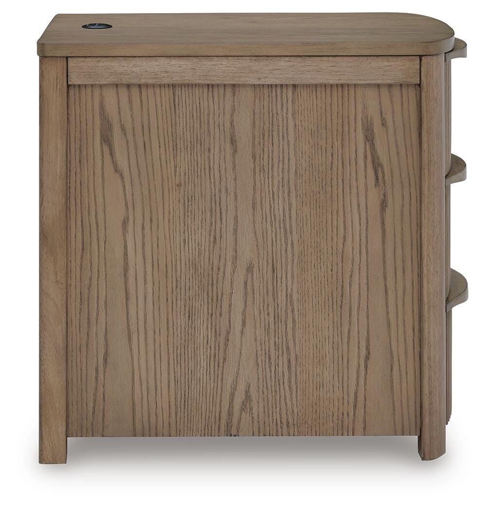 Camdill Chairside End Table - Light Brown (T208-SI) - Image 5
