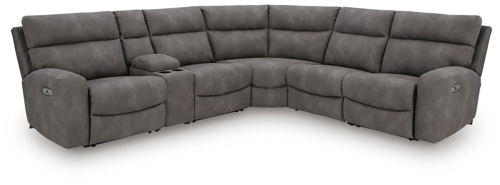 Next-Gen Durapella 6-Piece Power Reclining Sectional (61003-SI)