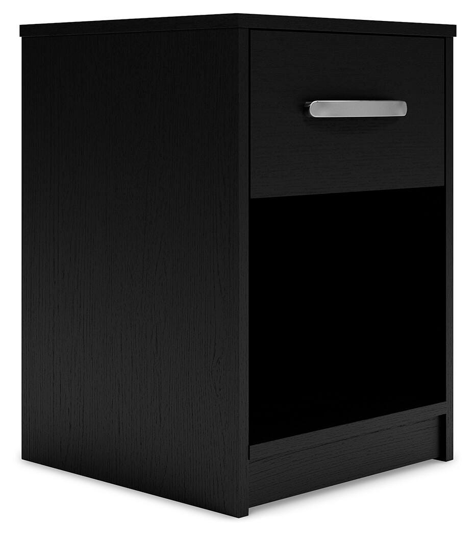 Finch Nightstand - Black (EB3392-SI) - Image 3