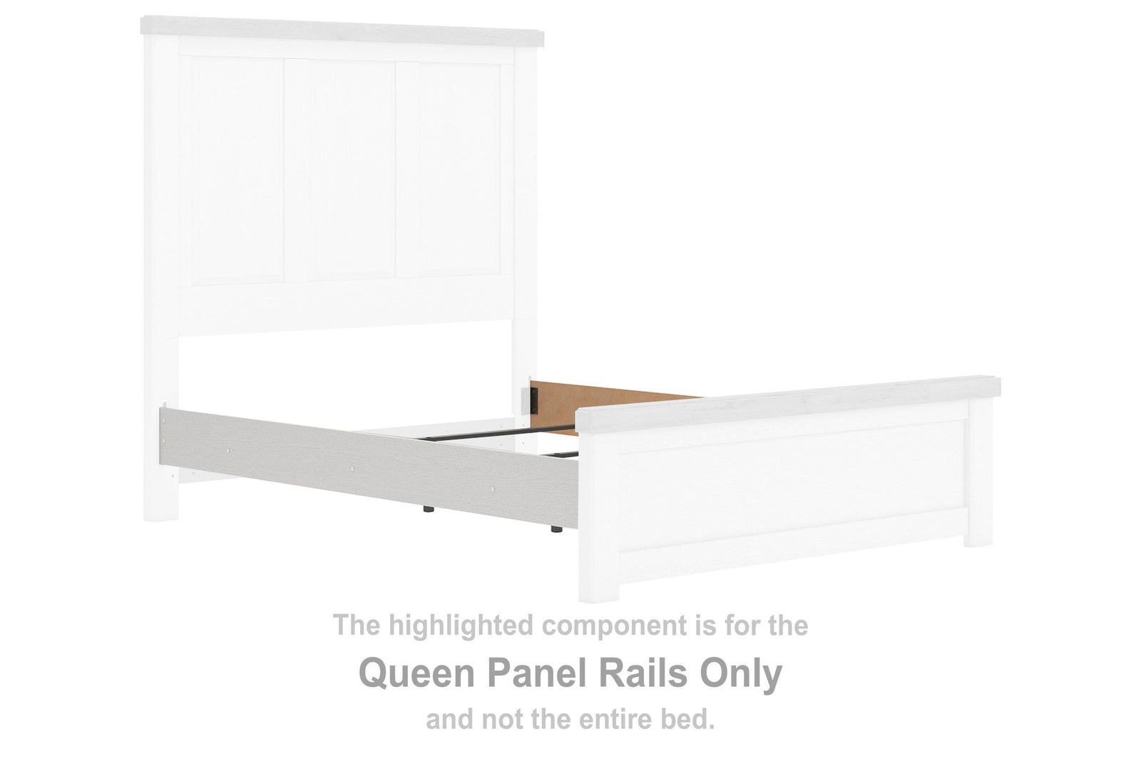 Savonport Panel Rails - White (B4615-SI) - Image 3