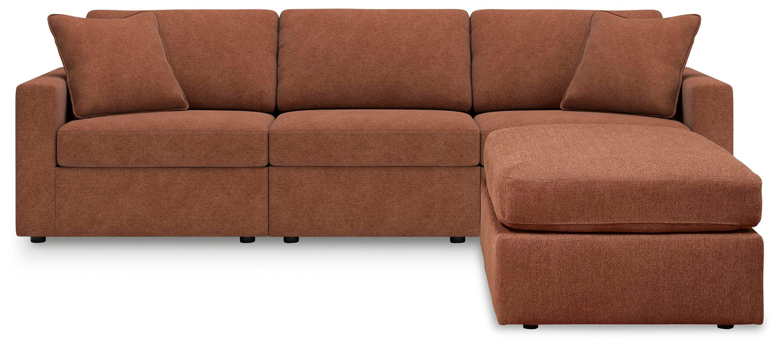 Modmax 3-Piece Sectional and Ottoman (92102-SI)