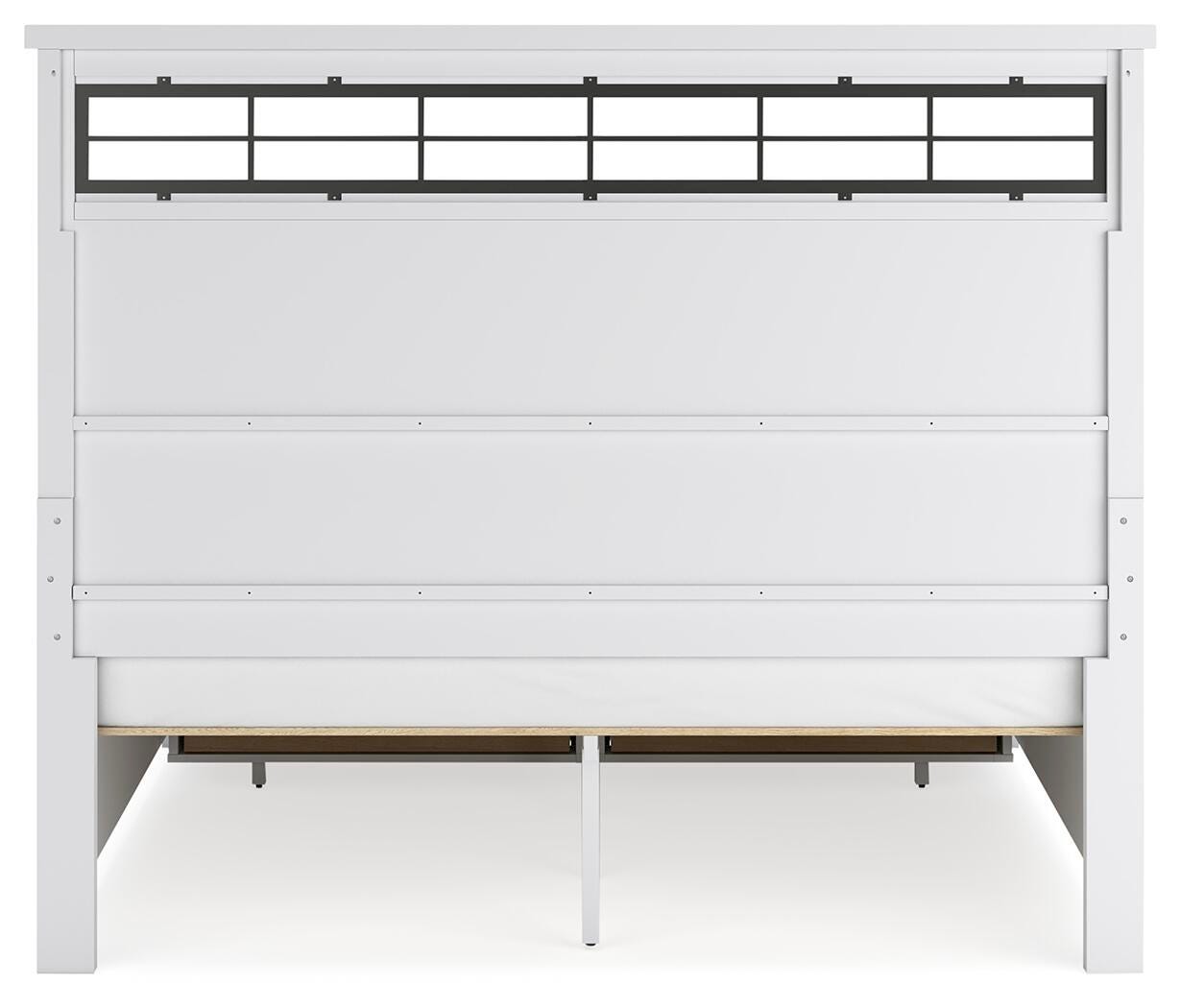 Ashbryn Panel Storage Bed, Dresser and Mirror - White/Natural (B844-SI) - Image 12