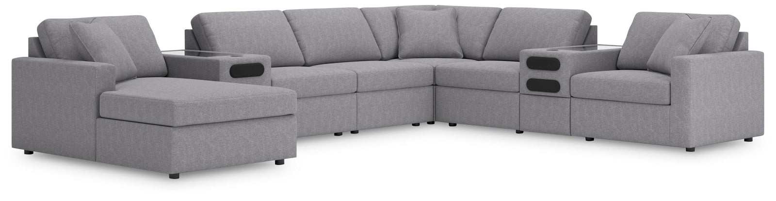 Modmax 8-Piece Sectional with Audio System and Chaise (92104-SI)