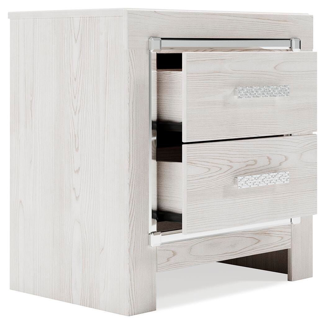 Altyra Storage Panel Bed and Nightstand (B2640-SI) - Image 11