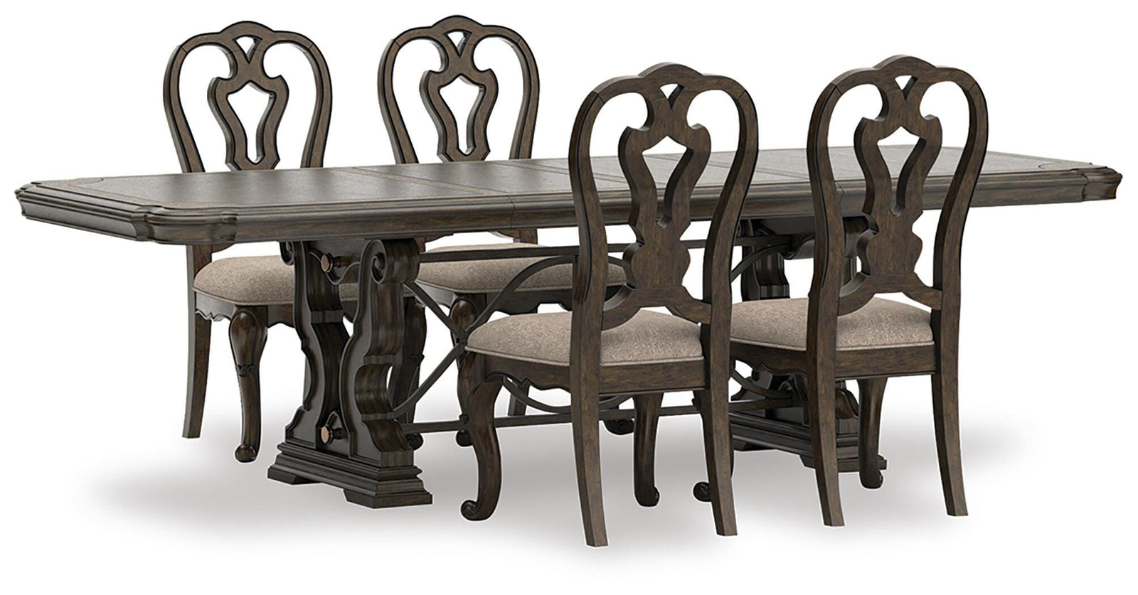 Maylee Dining Table and 4 Chairs (D947-SI)