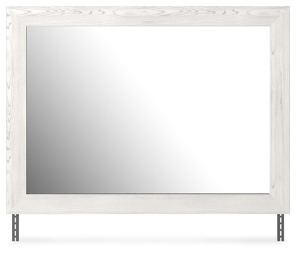Gerridan Bedroom Mirror - White/Gray (B1190-SI) - Image 2