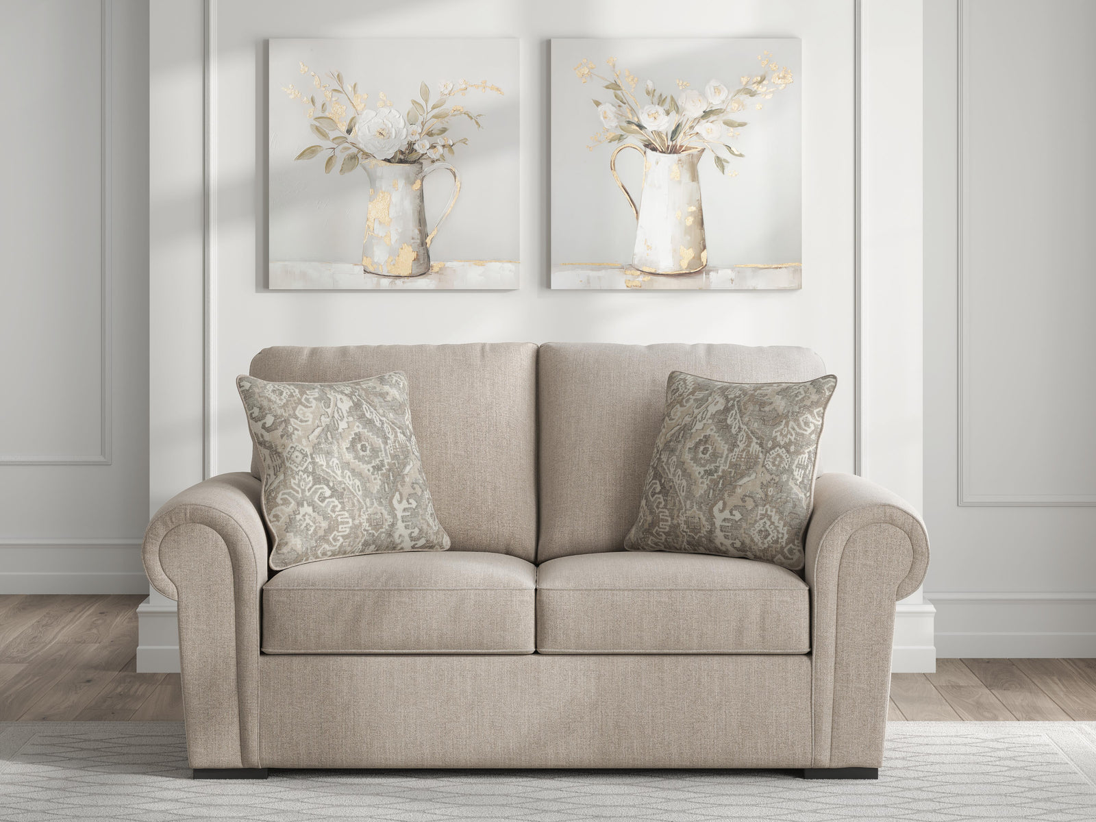 Sararose Loveseat (57102-SI) - Image 13