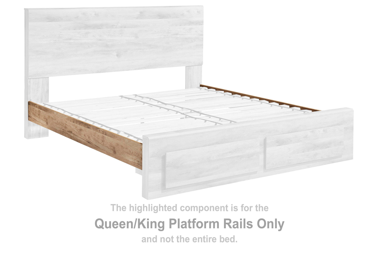 Hyanna Platform Rails (Youth) - Tan Brown (B1050-SI) - Image 3