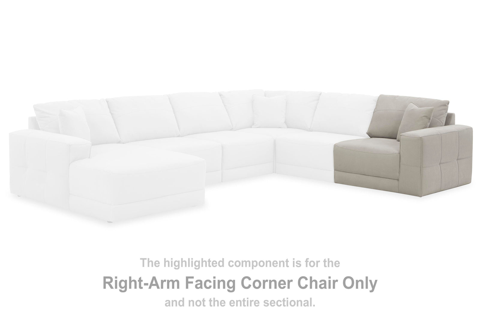 Next-Gen Gaucho Left-Arm Facing Corner Chaise (18304-SI) - Image 13