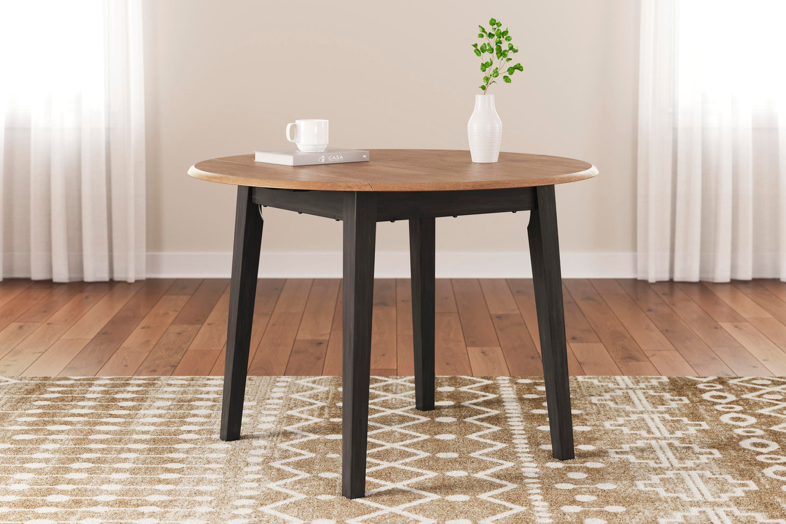 Gesthaven Dining Table and 2 Chairs (D396-SI) - Image 13