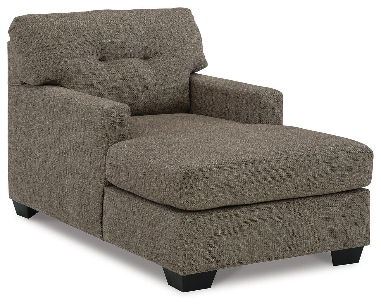 Mahoney Full Sofa Sleeper and Chaise (31005-SI) - Image 7